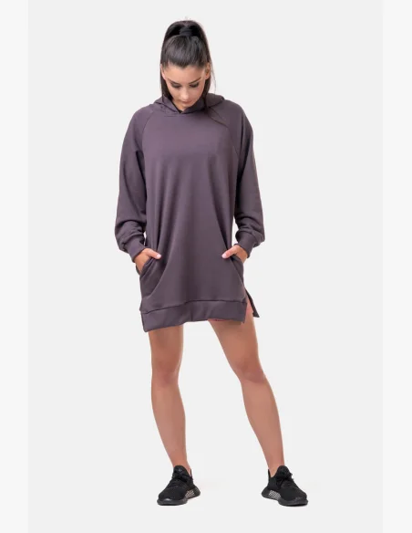 NEBBIA • Felpa Everyday HERO con cappuccio lunga • NEBBIAshop.cz