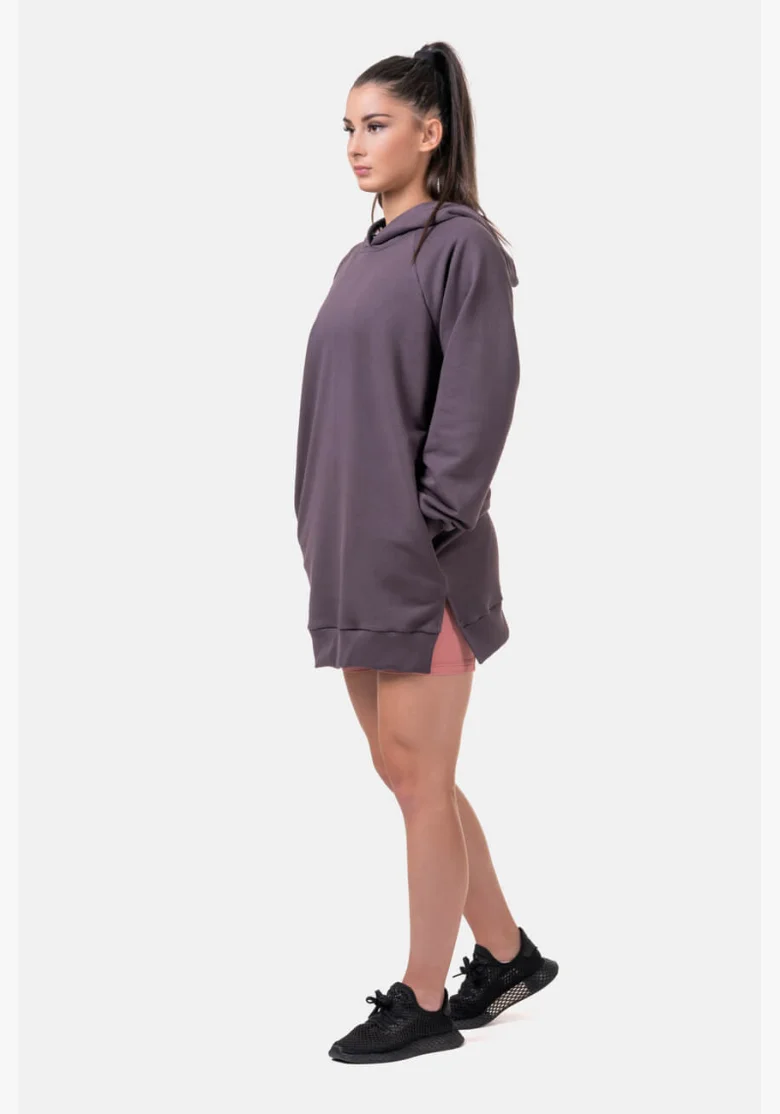 NEBBIA • Felpa Everyday HERO con cappuccio lunga • NEBBIAshop.cz