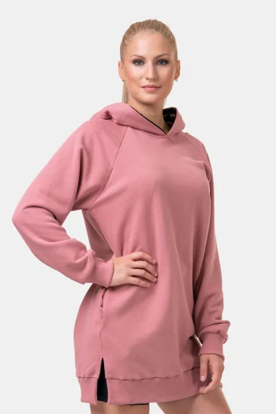 NEBBIA • Felpa lungo Everyday HERO con cappuccio • NEBBIAshop.cz