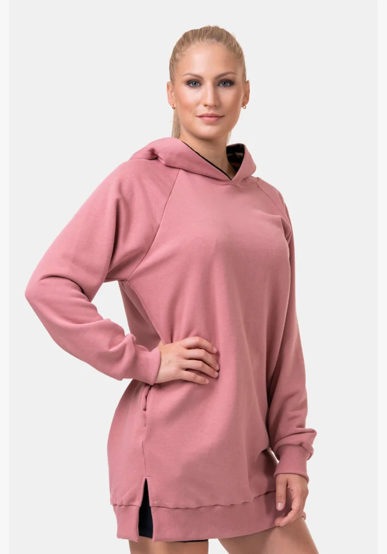 NEBBIA • Felpa lungo Everyday HERO con cappuccio • NEBBIAshop.cz