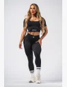Il trendy crop top NEBBIA FLOW SEAMLESS in versione senza cuciture ti garantirà comfort e un vibe sicuro ad ogni movimento.