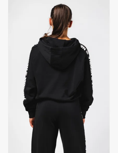 NEBBIA Felpa con cappuccio OFF-DUTY nera