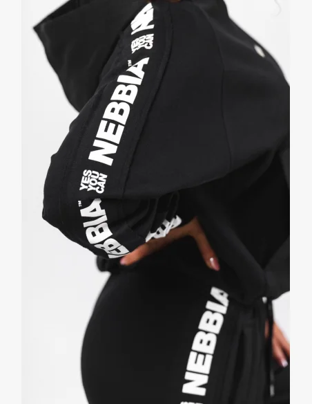 NEBBIA Felpa con cappuccio OFF-DUTY nera