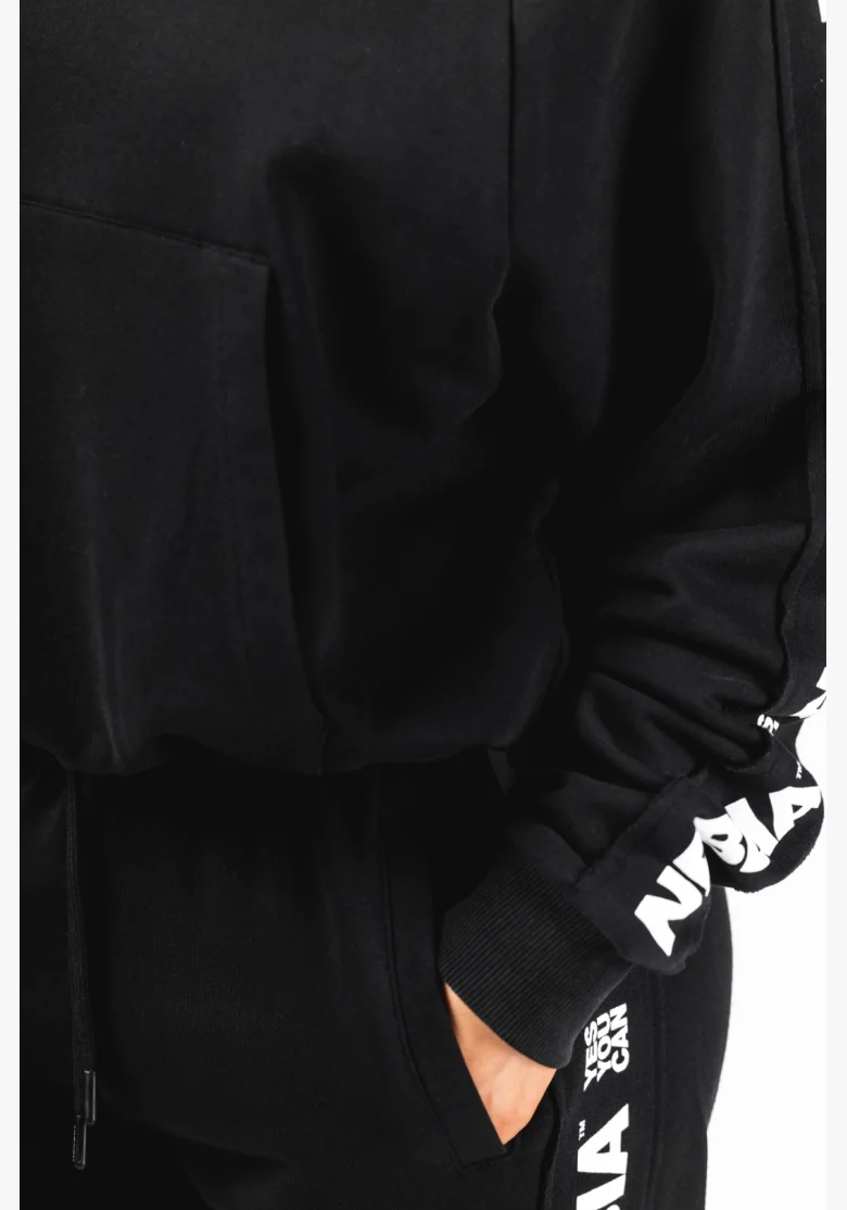 NEBBIA Felpa con cappuccio OFF-DUTY nera
