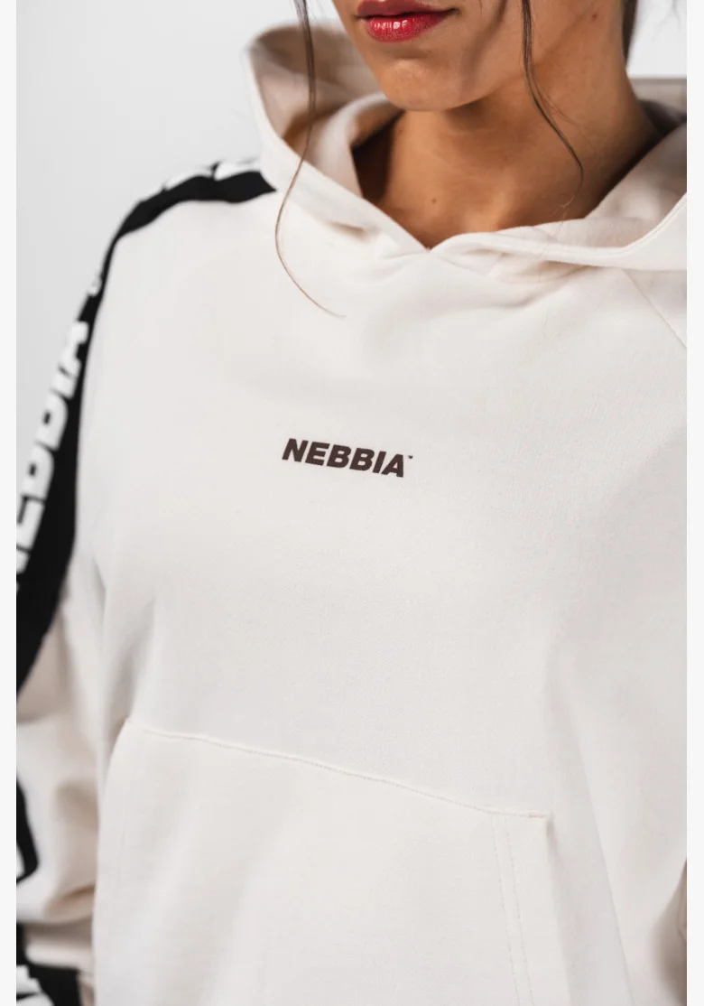 NEBBIA Felpa con cappuccio OFF-DUTY crema