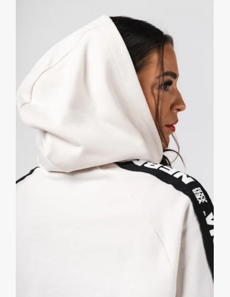 NEBBIA Felpa con cappuccio OFF-DUTY crema