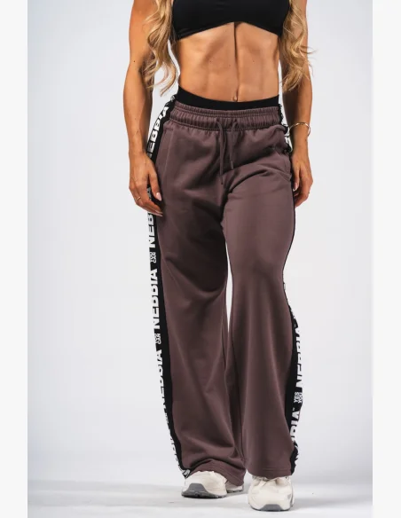 NEBBIA Pantaloni Straight Leg URBAN marroni