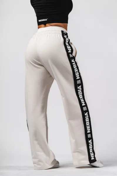 NEBBIA Pantaloni dritti URBAN crema 2