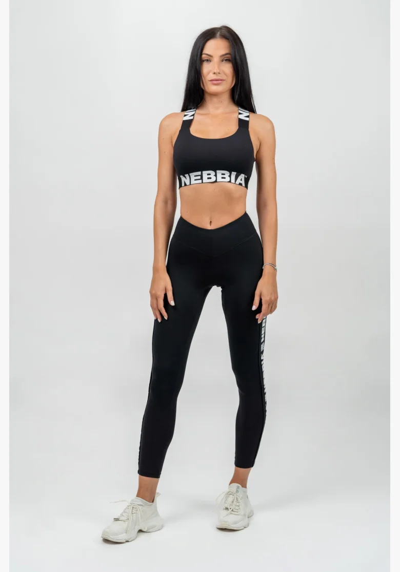NEBBIA • Leggings a vita alta ICONIC nera • Nebshop.cz