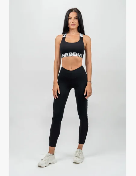 NEBBIA • Leggings a vita alta ICONIC nera • Nebshop.cz