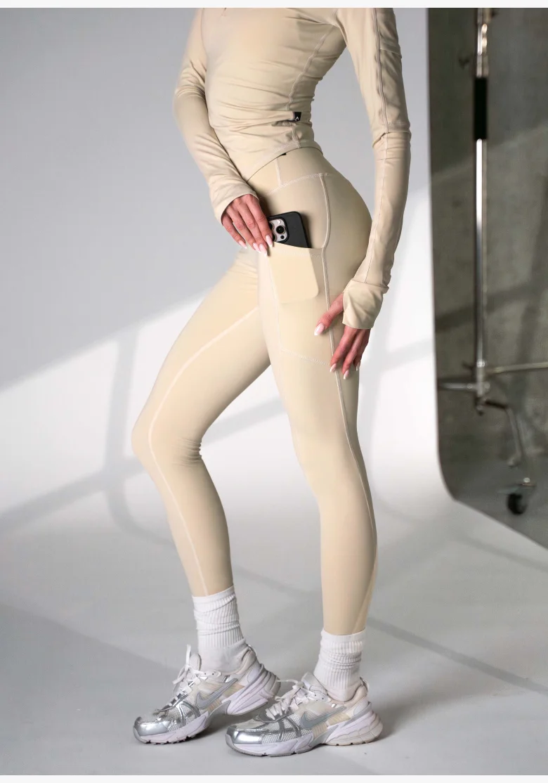 Leggings KFIT Sand