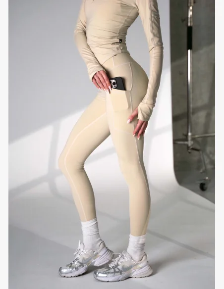 Leggings KFIT Sand