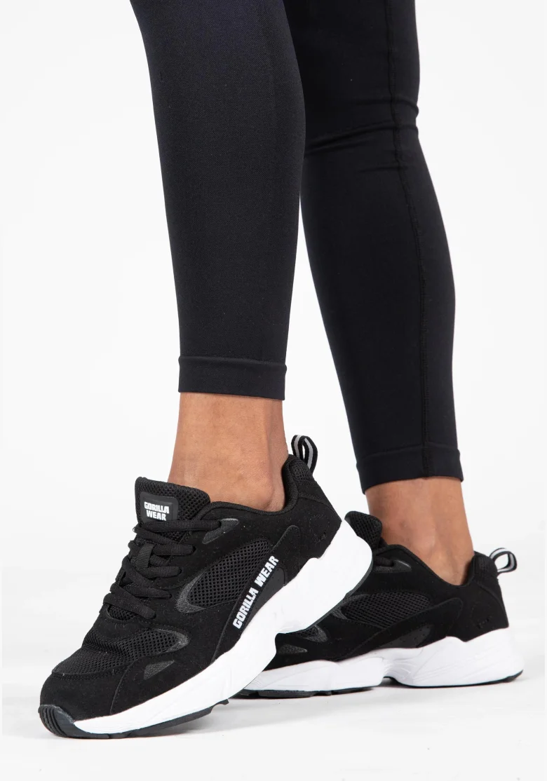 Gorilla Wear Leggings senza cuciture da donna QUINCY Seamless - Nero