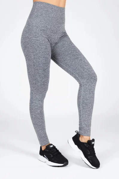 Gorilla Wear Leggings da donna senza cuciture QUINCY Seamless - Grigio