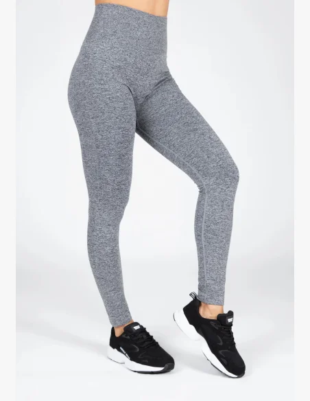 Gorilla Wear Leggings da donna senza cuciture QUINCY Seamless - Grigio