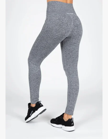 Gorilla Wear Leggings da donna senza cuciture QUINCY Seamless - Grigio