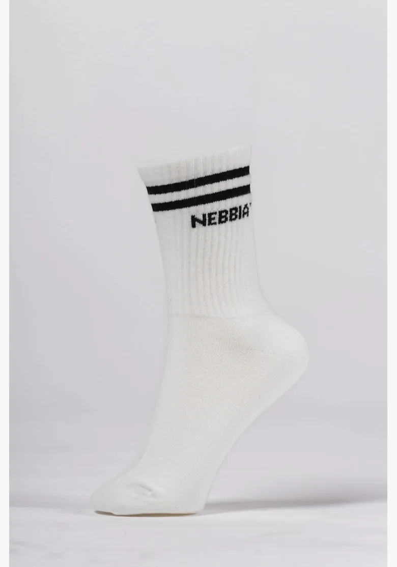 NEBBIA crew calze cremose