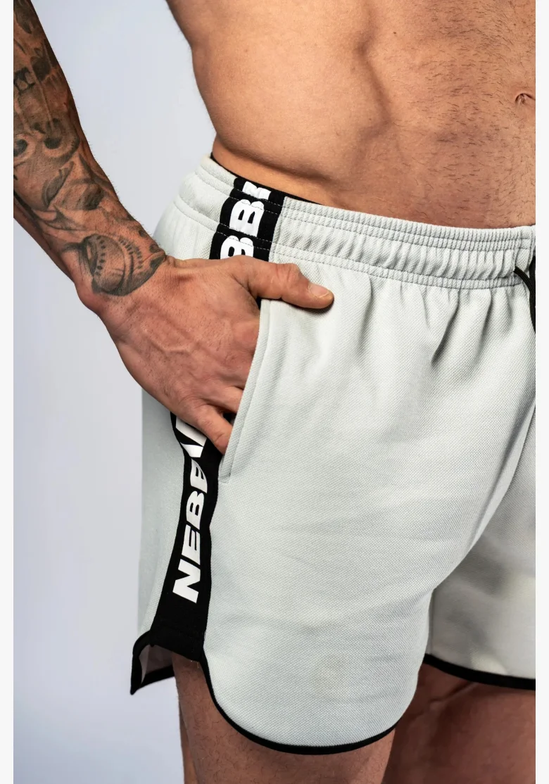 NEBBIA Pantaloncini da jogging HERO Grigi