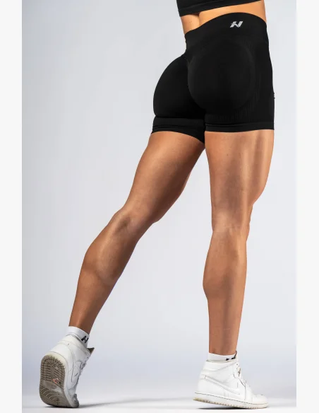 NEBBIA High-waist push-up shorts POWER neri