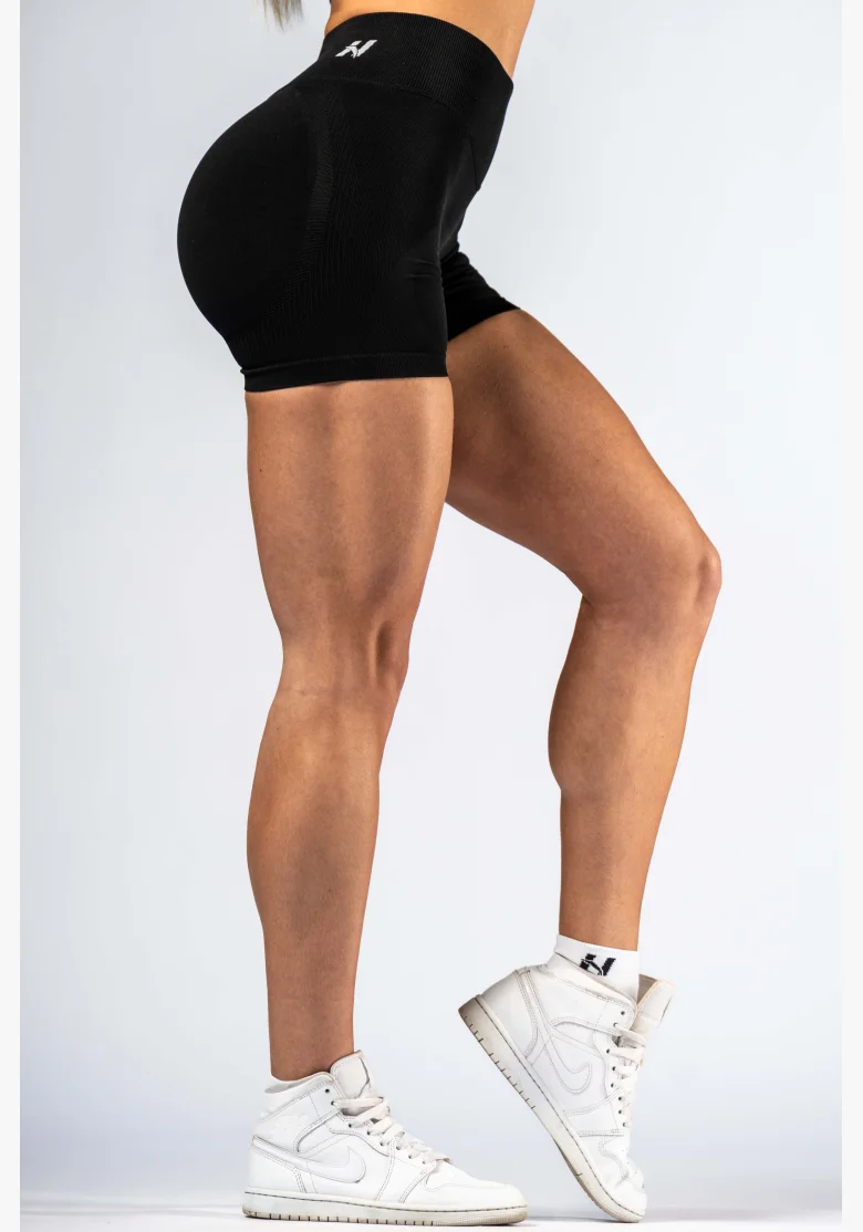 NEBBIA High-waist push-up shorts POWER neri