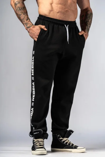 NEBBIA Pantaloni HERO neri 2