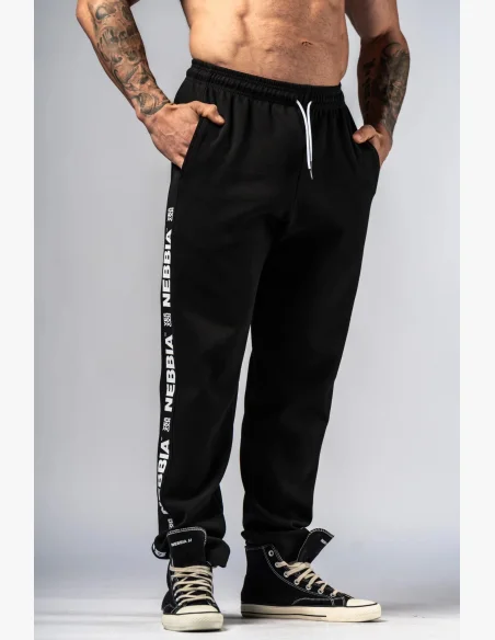 NEBBIA Pantaloni HERO neri