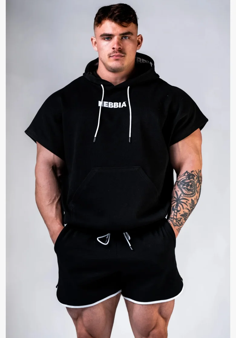 NEBBIA Training rag top HERO nero