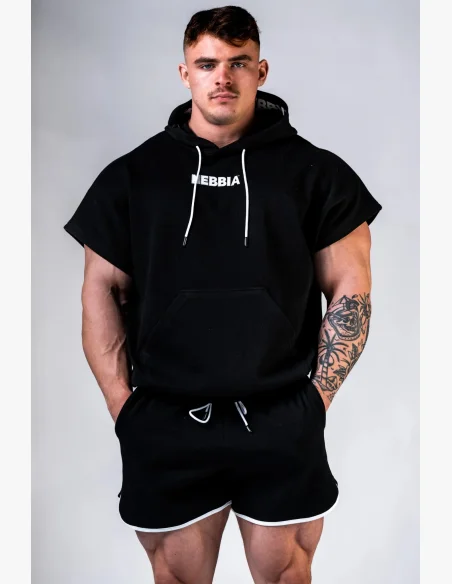 NEBBIA Training rag top HERO nero