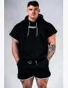 Top da uomo in cotone con taglio old-school, che enfatizza la figura e aggiunge energia ad ogni allenamento.