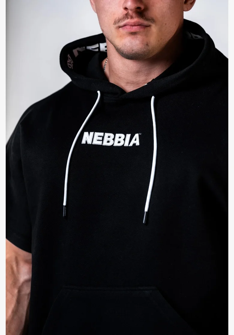NEBBIA Training rag top HERO nero