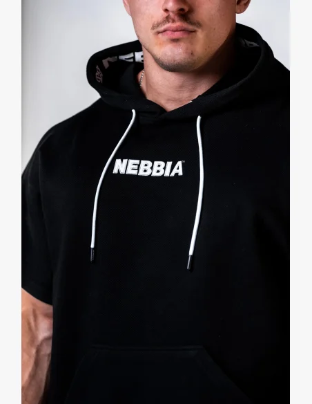 NEBBIA Training rag top HERO nero