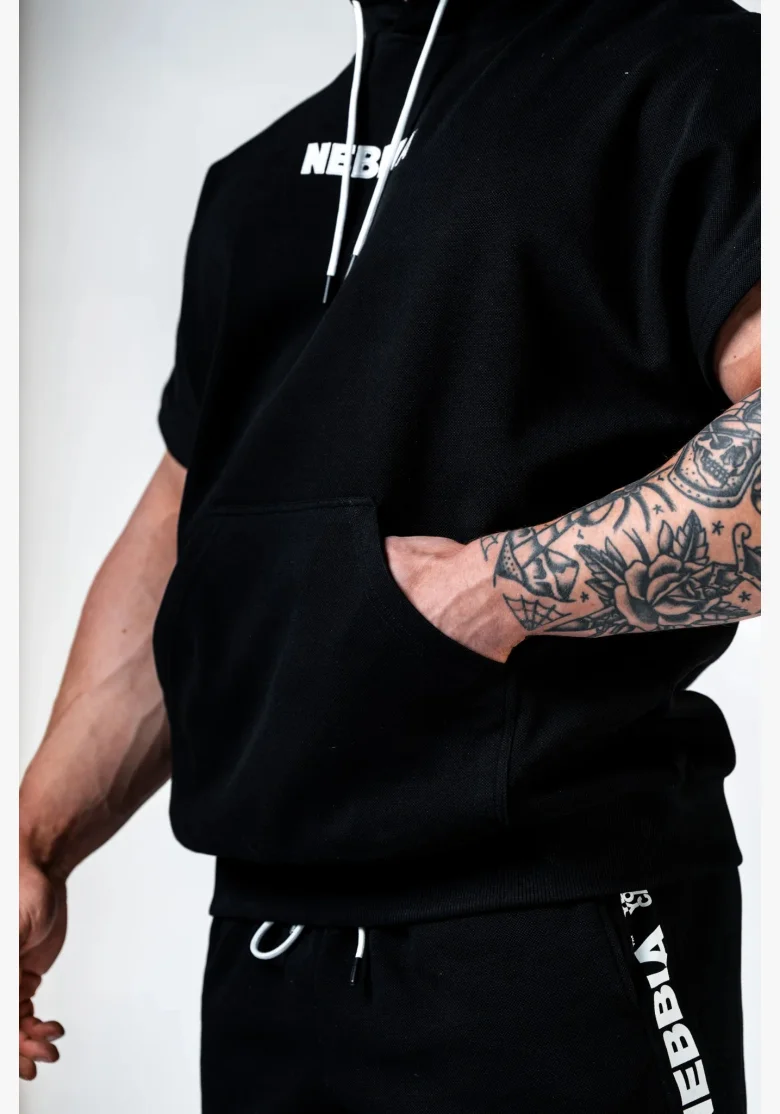 NEBBIA Training rag top HERO nero