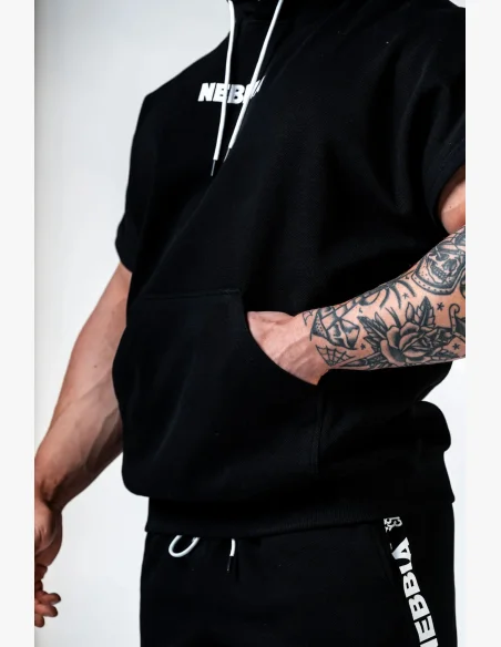 NEBBIA Training rag top HERO nero
