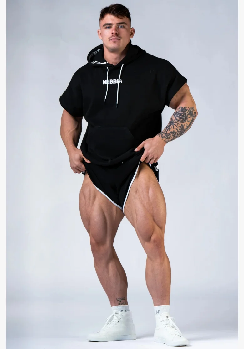 NEBBIA Training rag top HERO nero