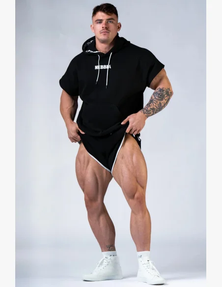 NEBBIA Training rag top HERO nero