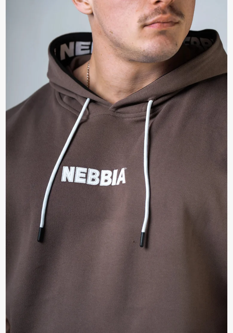 NEBBIA Top da allenamento rag HERO marrone