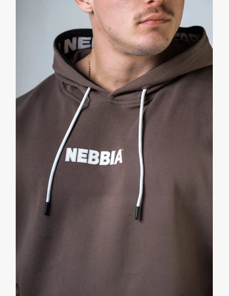 NEBBIA Top da allenamento rag HERO marrone