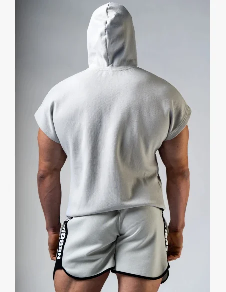 NEBBIA Top rag da allenamento HERO grigio