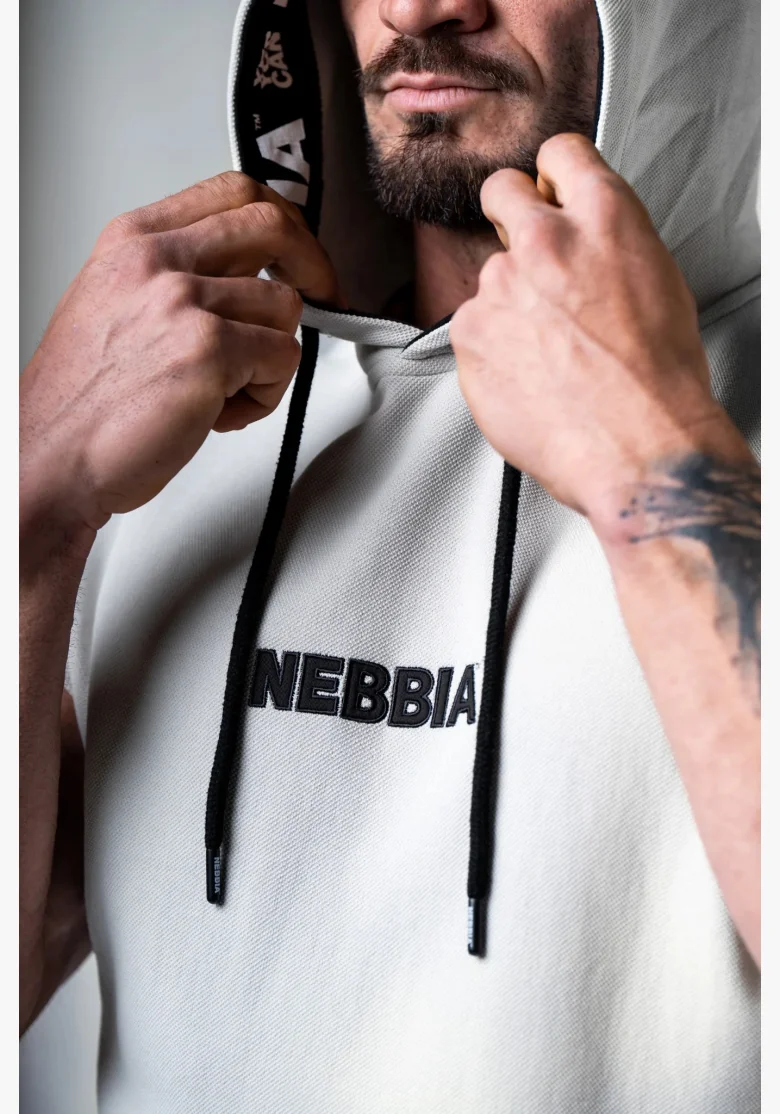 NEBBIA Top rag da allenamento HERO grigio