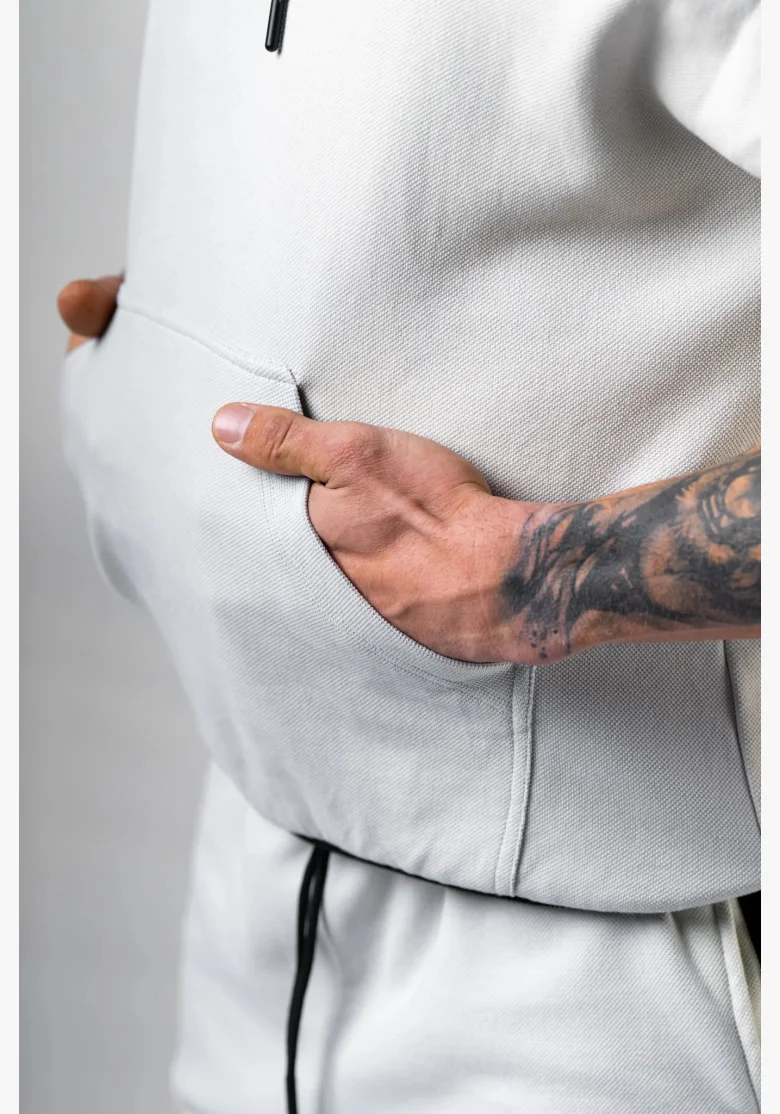 NEBBIA Top rag da allenamento HERO grigio