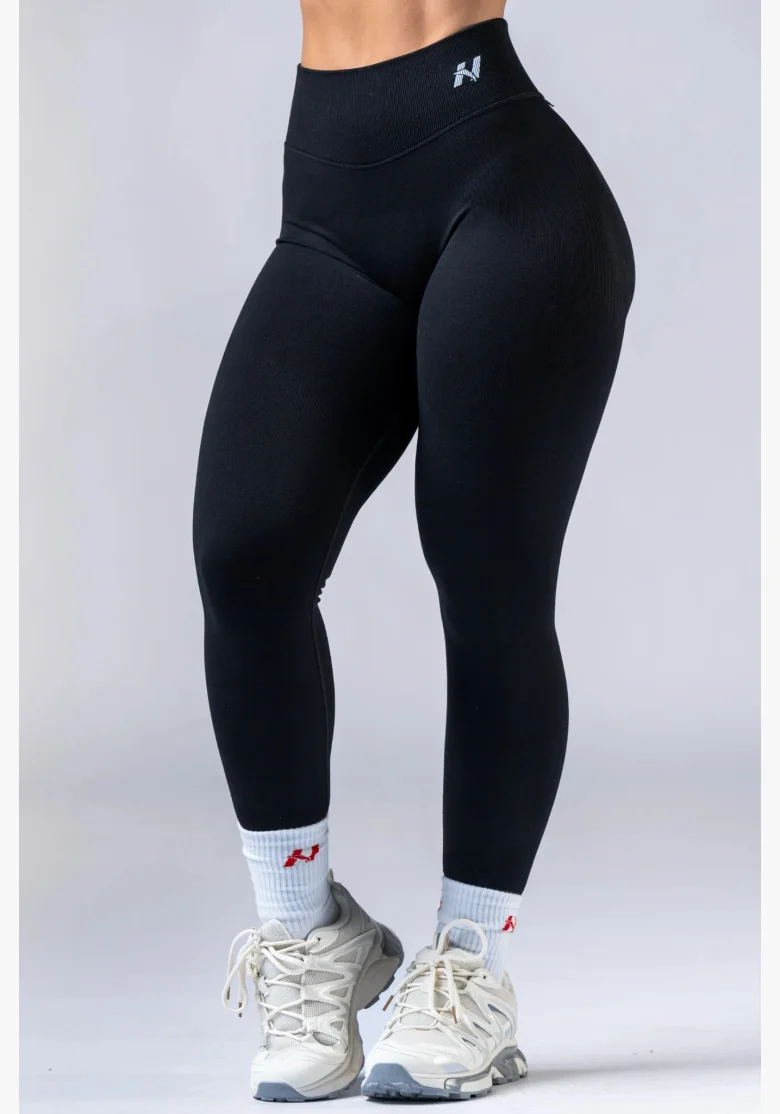 NEBBIA High-waist push-up leggings POWER nero