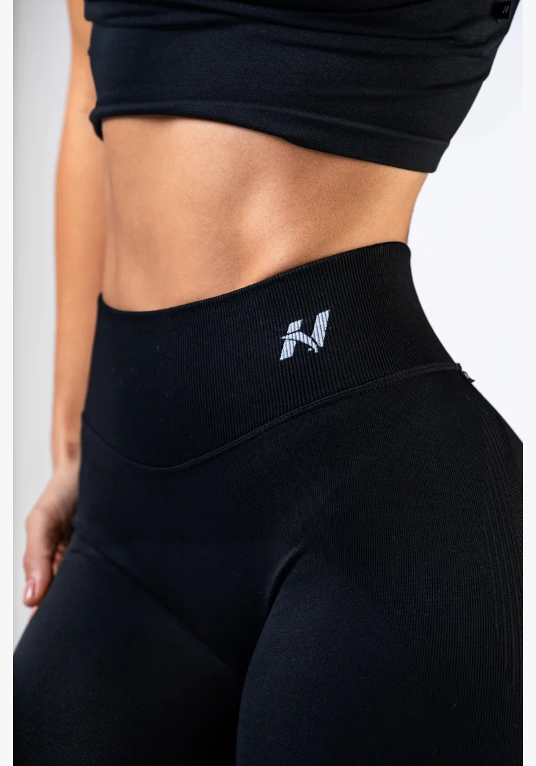 NEBBIA High-waist push-up leggings POWER nero