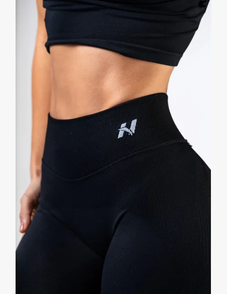 NEBBIA High-waist push-up leggings POWER nero