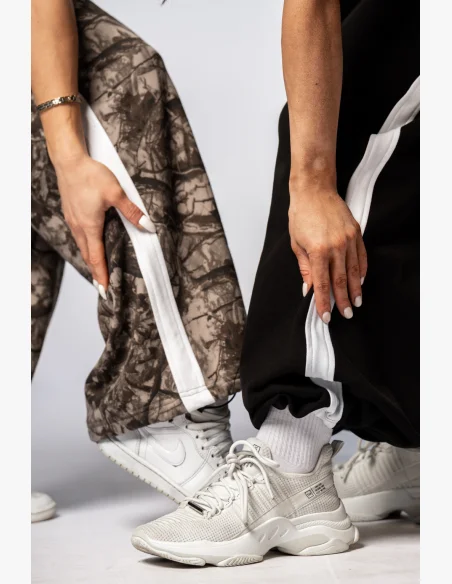 NEBBIA Oversized pantaloni da jogging POWER neri