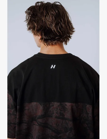 NEBBIA Oversized maglia POWER Camo scura