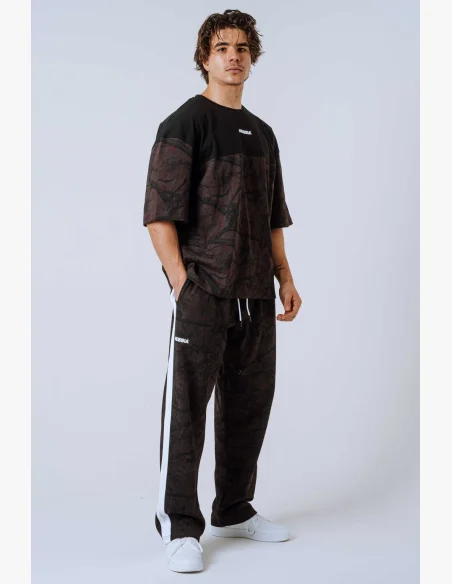 NEBBIA Oversized maglia POWER Camo scura