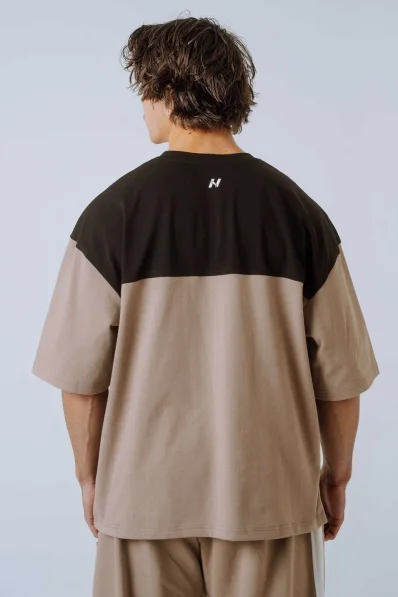 NEBBIA Maglietta Oversized POWER beige 2