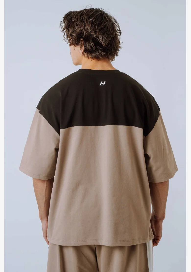 NEBBIA Maglietta Oversized POWER beige