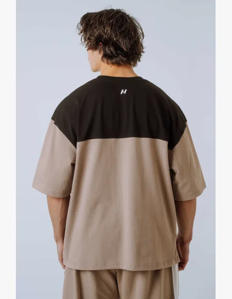NEBBIA Maglietta Oversized POWER beige