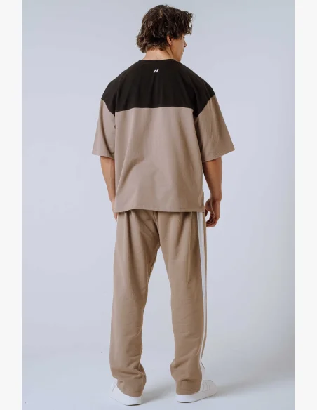 NEBBIA Maglietta Oversized POWER beige